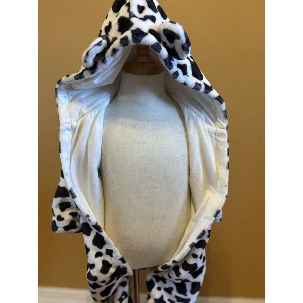 Toddler Clothes, Baby Clothes, Bodysuit, Animal Print, Baby Pajamas, Cow print